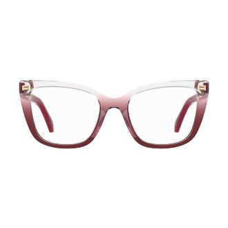 Moschino MOS603 Cat-Eye Acetate Eyeglasses - Red