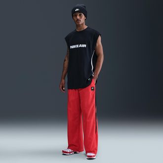 Nike Mens Air Woven Track Pants in Red | HV0874-657