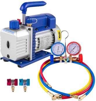 OEM Pompa A Vuoto Pompa Ausiliaria Per Aria Condizionata 1,8 Cfm Vuoto 50 L/m 1/4hp