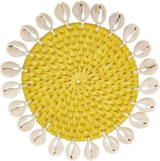 Mode Living Set Of 4 Capiz Coasters