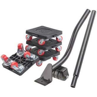 OEM Carro De Transporte De Muebles De Alta Resistencia - Ruedas Giratorias De 360&deg; - Capacidad De Carga De 400 Kg - Ruedas De Goma No Abrasivas -crezuo