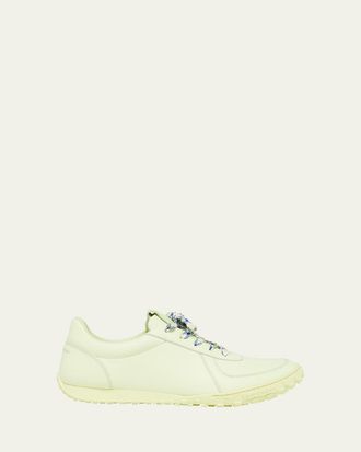 Givenchy Mens Glide Leather Low-Top Runner Sneakers