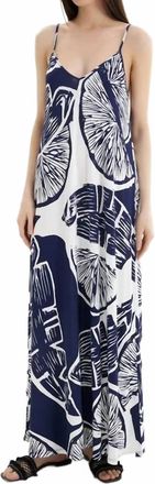 Lise Charmel Long Beach Dress In Cocktail Marine