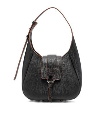 Hogan Trend Mini Leather Hobo Bag
