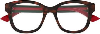 Gucci Occhiali GG - Marrone