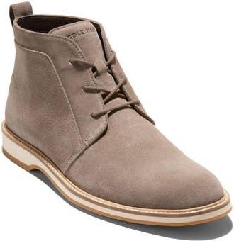 Cole Haan Morse GRANDFØAM Chukka Boot in Morel Suede /Ivory at Nordstrom Rack, Size 10.5