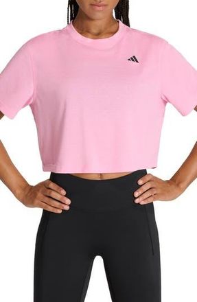 adidas Climacool Training T-Shirt in St Tropic Bloom/Black at Nordstrom Rack, Size X-Small