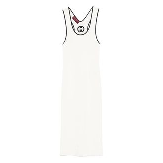 Gucci Logo-motif Midi Dress