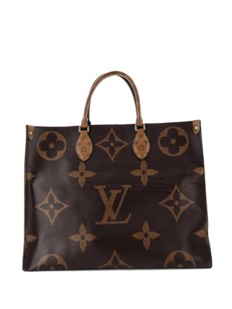 Louis Vuitton OnTheGo Reverse Monogram Giant GM shopper - Bruin