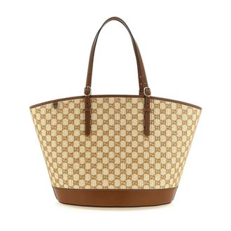 Gucci Bolso Tote GG Canvas - Bags - Mujer - Marr&oacute;n - ONE SIZE