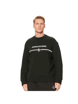 A|X Armani Exchange herensweatshirt met ruitpatroon