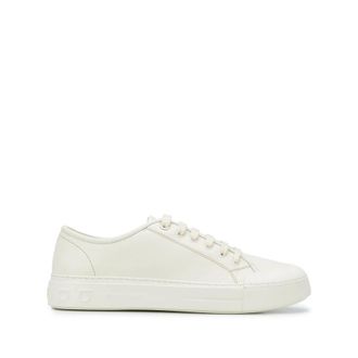 Ferragamo Mens White Sneakers, US Size 5