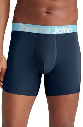 Tommy John 3-Pack 360 Sport Micro 6-Inch boxer Briefs in Dress Blues/Blue Elixir at Nordstrom, Size X-Large