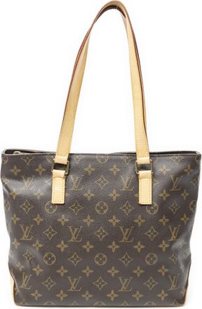 Louis Vuitton Pre-owned Womens Cabas Piano Shoulder Bag - Brown - One Size