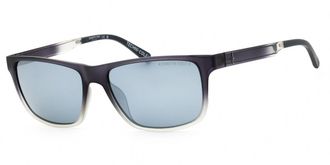 Kenneth Cole KC00051 Polarized 92D Mens Sunglasses Blue Size 57