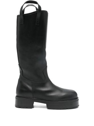 Enfants Riches Deprimes platform leather boots - Nero
