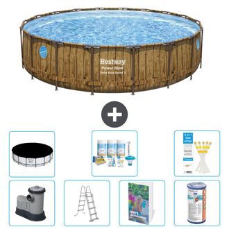 Bestway Piscina Bestway Power Steel Redonda - 549x122 Cm - 8-piezas S556