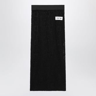 Dolce & Gabbana Minigonna in pizzo nera