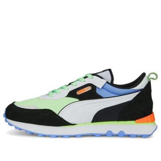 Puma Rider FV Future Vintage Black Fizzy Lime 387672-19