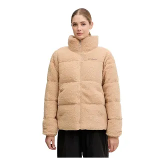 Columbia Puffect Sherpa Jacket - - Sport - Donna - Beige - XS