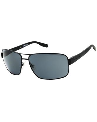 HUGO BOSS Mens 0521/S 64Mm Polarized Sunglasses