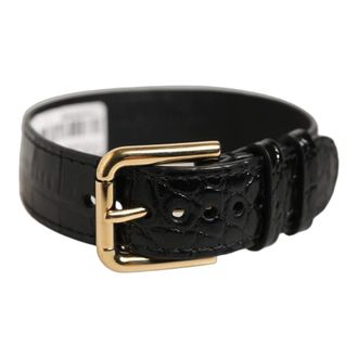 Dolce & Gabbana Bracelet Belt - female - Dolce & Gabbana - Bracelets - Black - ONE SIZE - Accessories