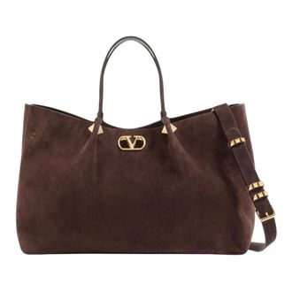 Valentino Dames, Tassen, Bruin, Maat: ONE Size Leer