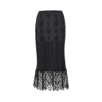 Dolce & Gabbana Chantilly lace midi skirt Woman 40