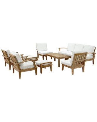ModWay Marina 10Pc Outdoor Patio Teak Sofa Set