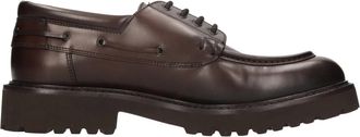 Doucal's Leren Veterschoenen - Heren - Veterschoenen - Bruin - 42 EU - Leer - Schoenen