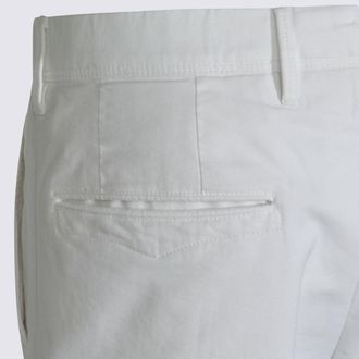Incotex Mens Trousers White _co Ea