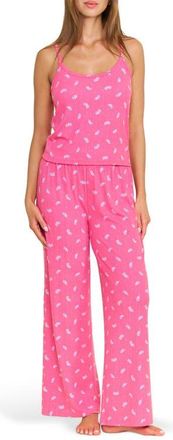 Honeydew Intimates Blissful Pointelle Pajamas in Fuchsia Wild Rose at Nordstrom, Size X-Small