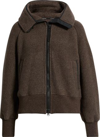 Canada Goose Chilliwack Kind Fleece Bomber in Terra - Terra at Nordstrom, Size X-Small