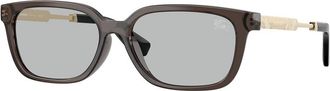 Burberry BE4481D Asian Fit 411287 Womens Sunglasses Grey Size 54