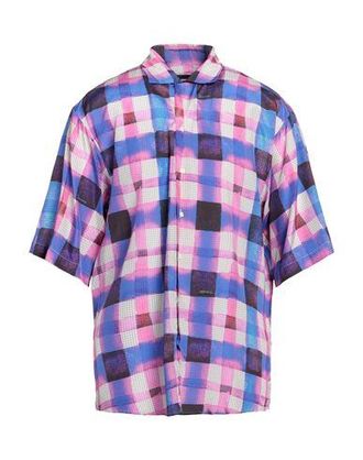 Tシャツ・カットソー D SQUARED2 Embroidered flannel shirt 18279807_39839977_600.jpg