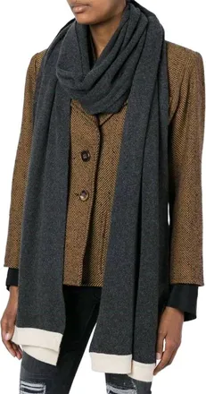 Chanel 90S Pure Cashmere Scarf (Authentic Pre-Loved)