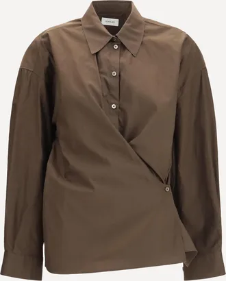 Christophe Lemaire Camicia in misto cotone Woman 38