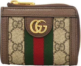 Gucci Brown Pvc Wallet (Bi-Fold) (Pre-Owned)