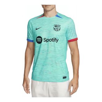 Nike Dri-FIT FC Barcelona 23-24 Stadium Third Soccer Jersey Lake Green DX9820-487