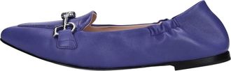 Fabi Schoenen, Dames, Paars, 36 1/2 EU, Leer, Baron Mocassins