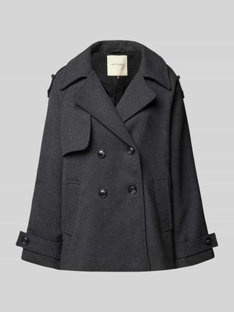 Freequent Jacke mit Leistentaschen Modell MELLON in Anthrazit, Gr&ouml;&szlig;e L