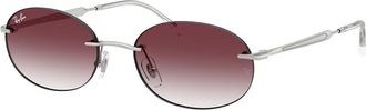 Ray-Ban RB3767 003/8H Mens Sunglasses Silver Size 54