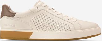 Cole Haan Mens GrandPrø Angleace Lace To Toe Sneakers - Beige Size 11.5