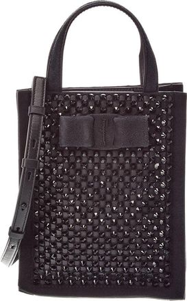 Ferragamo Ferragamo Small Suede Tote