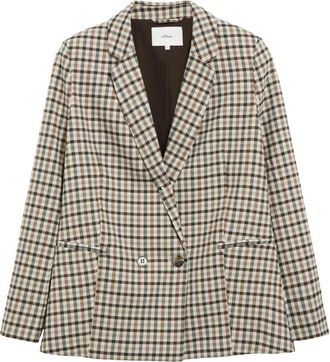 s.Oliver Indoor Blazer - Dames - Blazers - Veelkleurig - L - Jassen