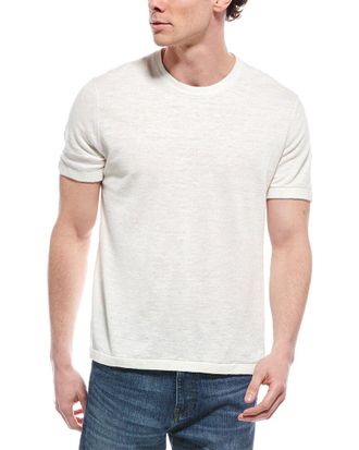 Theory Sarior Linen-Blend T-Shirt