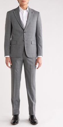 Hart Schaffner Marx Stretch Wool Suit in Grey at Nordstrom Rack, Size 36 Regular
