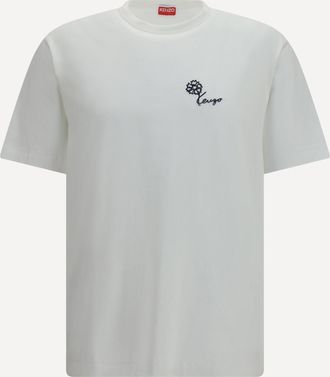 Kenzo T-shirt in cotone ricamata Kenzo Tulip Man XL