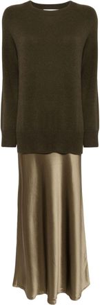 CHRISTOPHER ESBER Monument maxi dress - women - Cashmere - S - Green