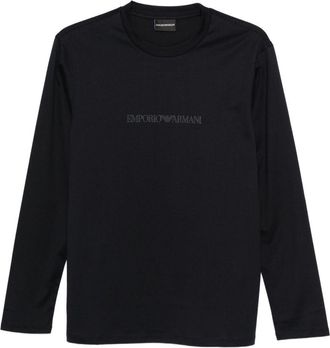 Emporio Armani Logo Baumwoll-T-Shirt